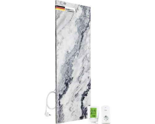 Infrarot Natursteinheizung Marwona Qarama 100x40 cm 800 Watt inkl. Funkthermostat und Empfänger Infrarot Natursteinheizung Marwona Qarama 100x40 cm 800 Watt inkl. Funkthermostat und Empfänger