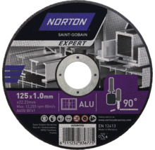 Norton Trennscheibe 125 x 1,0 Millimeter für Aluminium