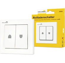 Rollladen-Doppel-Wippschalter Unterputz weiß Schellenberg 25006