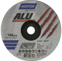 Aluminium Schruppscheibe Norton Ø 180x22,23 mm