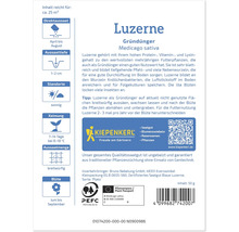 Luzerne Gründünger Saatgutpackung