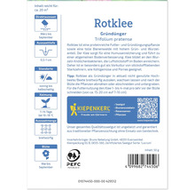 Gründünger Kiepenkerl Rotklee/Wiesenklee für 100 m²