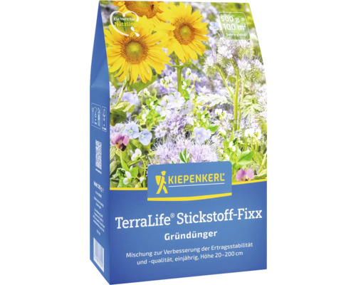 Gründünger-Mischung Kiepenkerl 'TerraLife® Stickstoff-Fixx' 0,5 kg für 100 m²