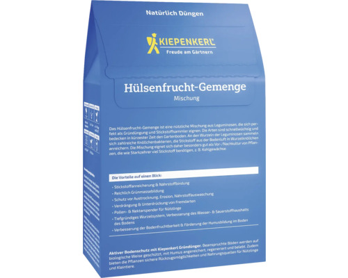 Kiepenkerl Hülsenfrucht-Gemenge zur natürlichen Düngung