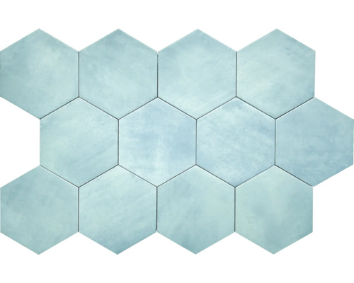 Hexagon Fliese Denia Sky Hexa 14x16cm