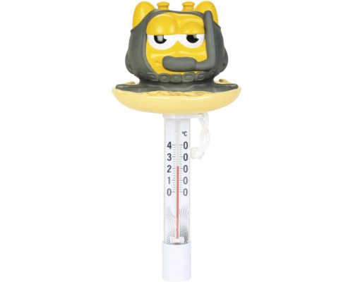 Schwimmendes Poolthermometer mit Taucherfigur zur Messung der Wassertemperatur