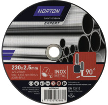 Norton Trennscheibe, 230 x 2,5 Millimeter, geeignet für Edelstahl