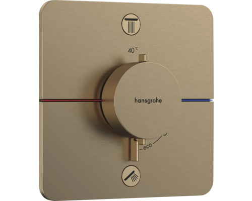 hansgrohe Unterputz Thermostat Dusche SHOWERSELECT COMFORT Q brushed bronze gebürstet ohne Unterputzgrundkörper 15586140