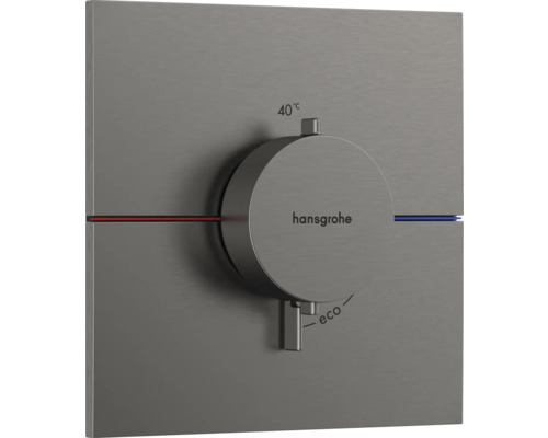 hansgrohe Unterputz Thermostat Dusche SHOWERSELECT COMFORT E brushed black chrom gebürstet ohne Unterputzgrundkörper 15574340