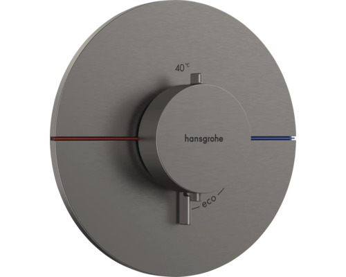 hansgrohe Unterputz Thermostat Dusche SHOWERSELECT COMFORT S brushed black chrom gebürstet ohne Unterputzgrundkörper 15559340