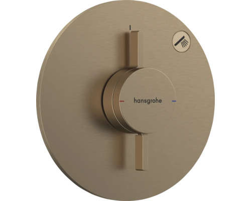 hansgrohe Duscharmatur Unterputz DUOTURN S für 1 Verbraucher brushed bronze gebürstet ohne Unterputzgrundkörper 75618140