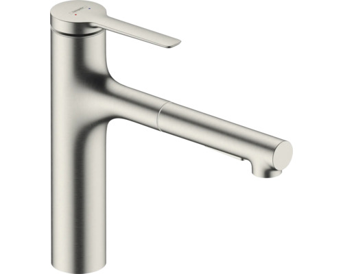 hansgrohe Küchenarmatur mit Handbrause ZESIS 160 M33 edelstahl gebürstet 74822800 hansgrohe Küchenarmatur mit Handbrause ZESIS 160 M33 edelstahl gebürstet 74822800