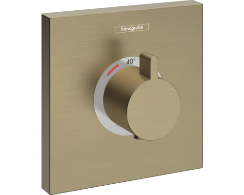 hansgrohe Unterputz Thermostat Dusche SHOWERSELECT brushed bronze gebürstet ohne Unterputzgrundkörper 15760140