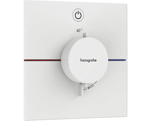 hansgrohe Unterputz Thermostat Dusche SHOWERSELECT COMFORT E weiß matt ohne Unterputzgrundkörper 15571700