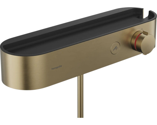 hansgrohe Duscharmatur mit Thermostat SHOWERTABLET SELECT brushed bronze gebürstet 24360140