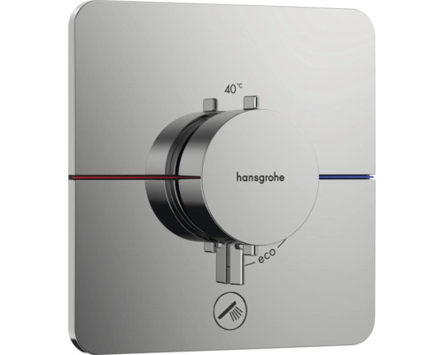 hansgrohe Unterputz Thermostat Dusche SHOWERSELECT COMFORT Q chrom ohne Unterputzgrundkörper 15589000