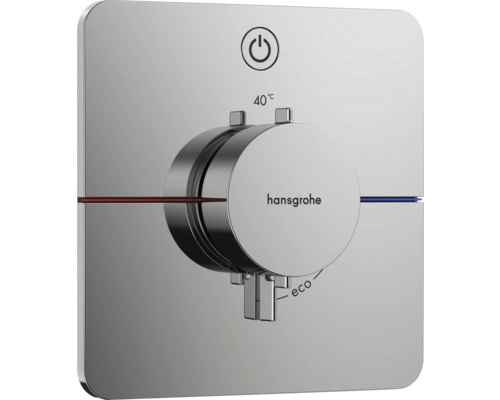 hansgrohe Unterputz Thermostat Dusche SHOWERSELECT COMFORT Q chrom ohne Unterputzgrundkörper 15581000