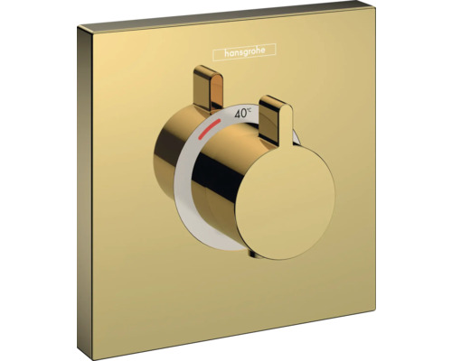 hansgrohe Unterputz Thermostat Dusche SHOWERSELECT polished gold optic ohne Unterputzgrundkörper 15760990