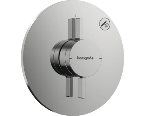 hansgrohe Duscharmatur Unterputz DUOTURN S für 1 Verbraucher chrom ohne Unterputzgrundkörper 75618000