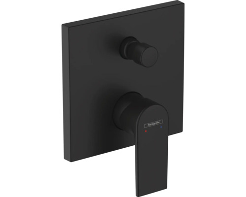 hansgrohe Badewannenarmatur Unterputz VERNIS SHAPE schwarz matt ohne Unterputzgrundkörper 71469670