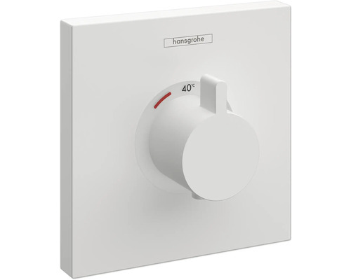 hansgrohe Unterputz Thermostat Dusche SHOWERSELECT weiß matt ohne Unterputzgrundkörper 15760700
