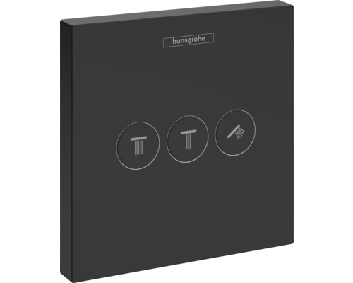 hansgrohe Umstellventil Unterputz SHOWERSELECT schwarz matt ohne Unterputzgrundkörper 15764670