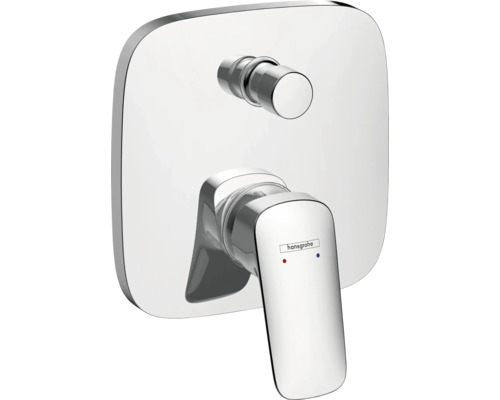 hansgrohe Badewannenarmatur Unterputz LOGIS chrom ohne Unterputzgrundkörper 71407000