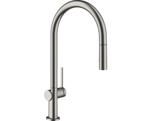 hansgrohe Küchenarmatur mit Brause TALIS 210 M54 schwarz matt 72800340