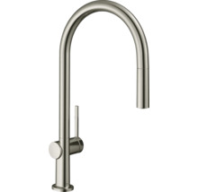 hansgrohe Küchenarmatur mit Brause TALIS 210 M54 edelstahl gebürstet 72803800