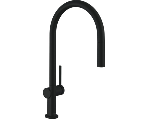 hansgrohe Küchenarmatur mit Brause TALIS 210 M54 schwarz matt 72803670