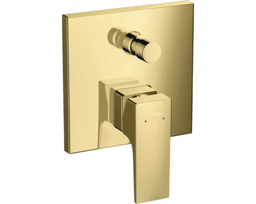 hansgrohe Badewannenarmatur Unterputz METROPOL polished gold optic ohne Unterputzgrundkörper 32546990