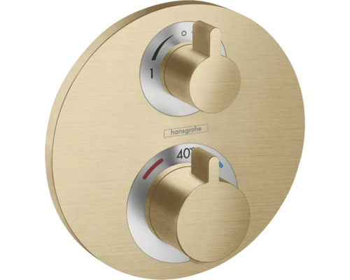 hansgrohe Unterputz Thermostat Dusche ECOSTAT S brushed bronze gebürstet ohne Unterputzgrundkörper 15758140