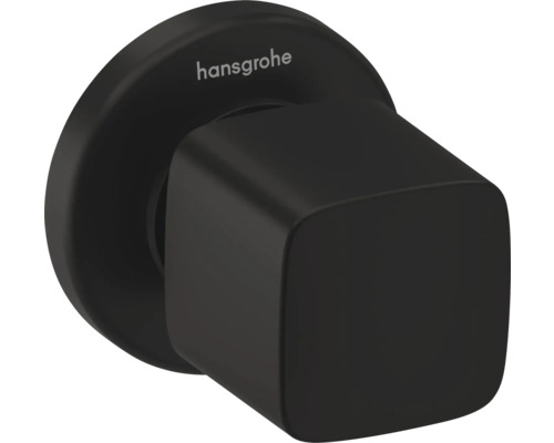 Hansgrohe Logo auf einem Bedienknopf für Badezimmerarmaturen