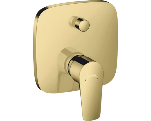 hansgrohe Badewannenarmatur Unterputz TALIS E polished gold optic ohne Unterputzgrundkörper 71745990