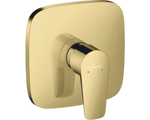 hansgrohe Duscharmatur Unterputz TALIS E polished gold optic ohne Unterputzgrundkörper 71765990