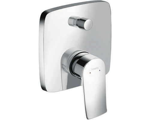 hansgrohe Badewannenarmatur Unterputz METRIS chrom ohne Unterputzgrundkörper 31451000