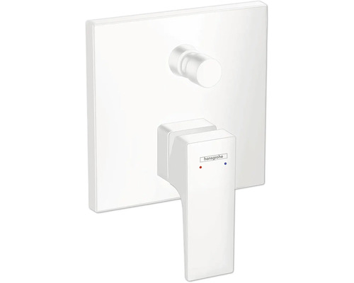 hansgrohe Badewannenarmatur Unterputz METROPOL weiß matt ohne Unterputzgrundkörper 32545700