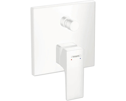 hansgrohe Badewannenarmatur Unterputz METROPOL weiß matt ohne Unterputzgrundkörper 32546700