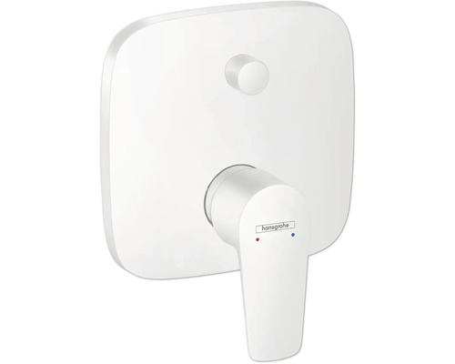 hansgrohe Badewannenarmatur Unterputz TALIS E weiß matt ohne Unterputzgrundkörper 71474700
