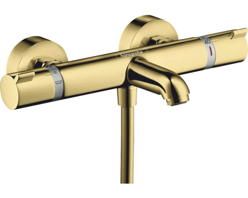 hansgrohe Badewannenarmatur mit Thermostat ECOSTAT COMFORT polished gold optic 13114990