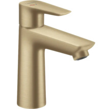 hansgrohe Waschtischarmatur TALIS E 110 CoolStart brushed bronze gebürstet mit Zugstangen-Ablaufgarnitur 71713140