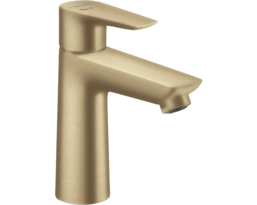 hansgrohe Waschtischarmatur TALIS E 110 CoolStart brushed bronze gebürstet mit Zugstangen-Ablaufgarnitur 71713140 hansgrohe Waschtischarmatur TALIS E 110 CoolStart brushed bronze gebürstet mit Zugstangen-Ablaufgarnitur 71713140