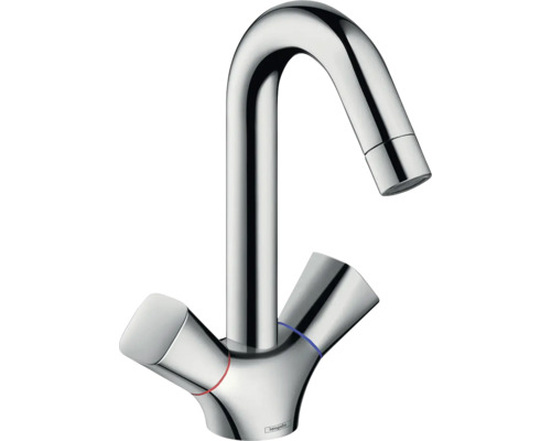 hansgrohe Zweigriff Waschtischarmatur LOGIS 70 Eco chrom ohne Ablaufgarnitur 71221000 hansgrohe Zweigriff Waschtischarmatur LOGIS 70 Eco chrom ohne Ablaufgarnitur 71221000