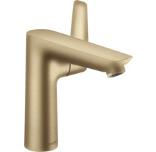 hansgrohe Waschtischarmatur TALIS E 150 brushed bronze gebürstet mit Zugstangen-Ablaufgarnitur 71754140