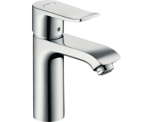 hansgrohe Waschtischarmatur METRIS 110 LowFlow Eco chrom mit Zugstangen-Ablaufgarnitur 31203000 hansgrohe Waschtischarmatur METRIS 110 LowFlow Eco chrom mit Zugstangen-Ablaufgarnitur 31203000