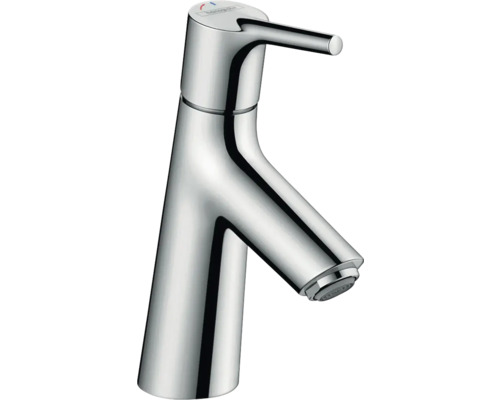 hansgrohe Waschtischarmatur TALIS S 80 CoolStart chrom mit Zugstangen-Ablaufgarnitur 72013000 hansgrohe Waschtischarmatur TALIS S 80 CoolStart chrom mit Zugstangen-Ablaufgarnitur 72013000