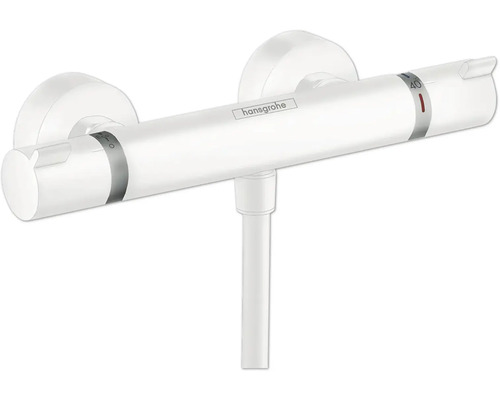 hansgrohe Duscharmatur mit Thermostat ECOSTAT COMFORT weiß matt 13116700