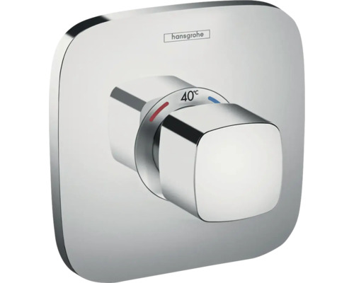 hansgrohe Unterputz Thermostat Dusche ECOSTAT E Highflow chrom ohne Unterputzgrundkörper 15706000