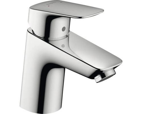 hansgrohe Waschtischarmatur LOGIS 70 LowFlow Eco chrom mit Zugstangen-Ablaufgarnitur 71078000 hansgrohe Waschtischarmatur LOGIS 70 LowFlow Eco chrom mit Zugstangen-Ablaufgarnitur 71078000