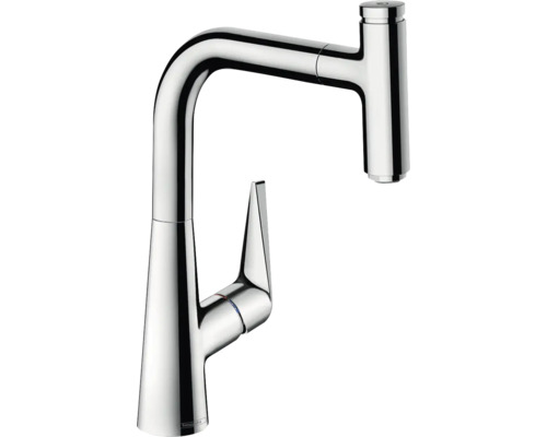 hansgrohe Küchenarmatur mit Brause TALIS SELECT 220 M51 chrom 73852000